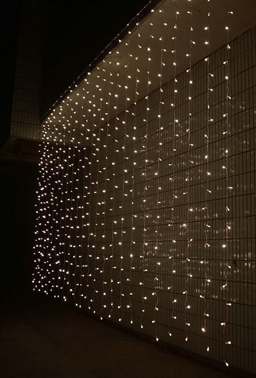 Rideau lumineux