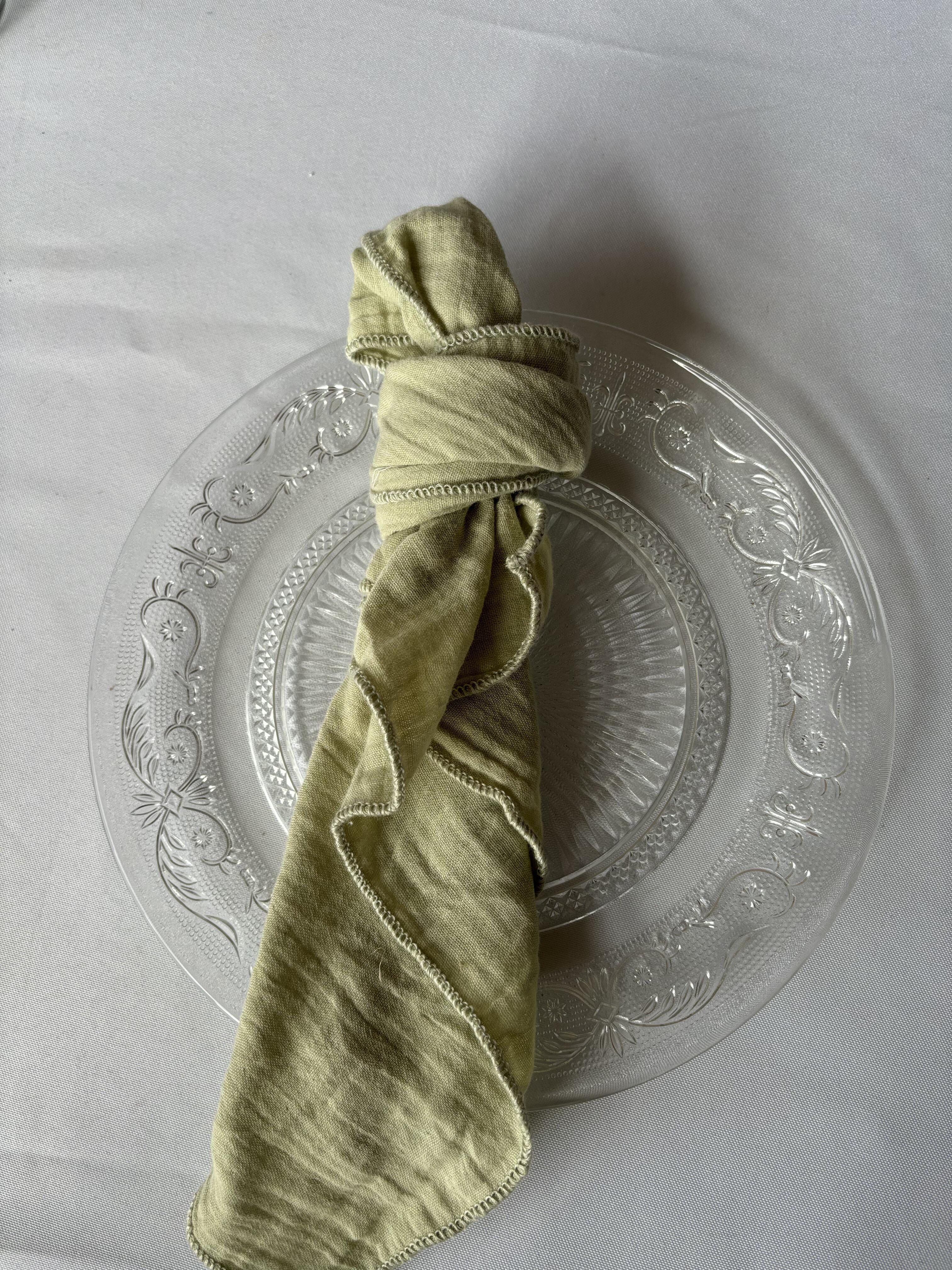 Serviette verte