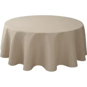 NAPPE RONDE Ø290CM Beige 10 à 12 pers