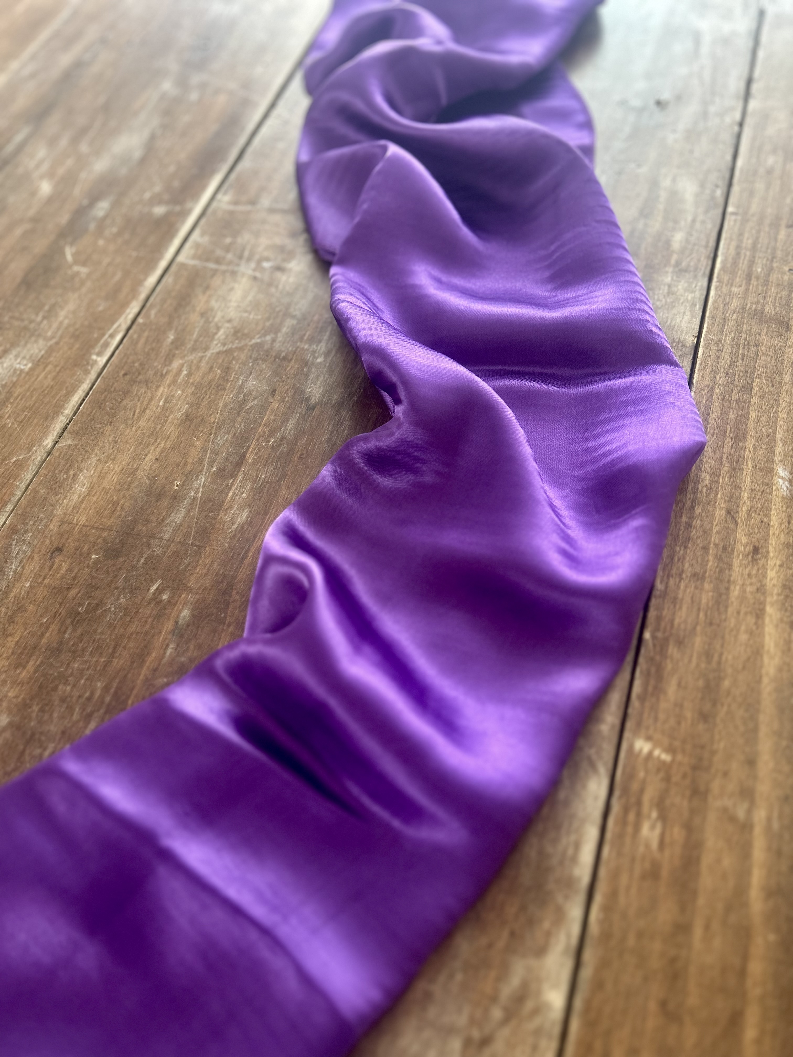 CDT violet satin