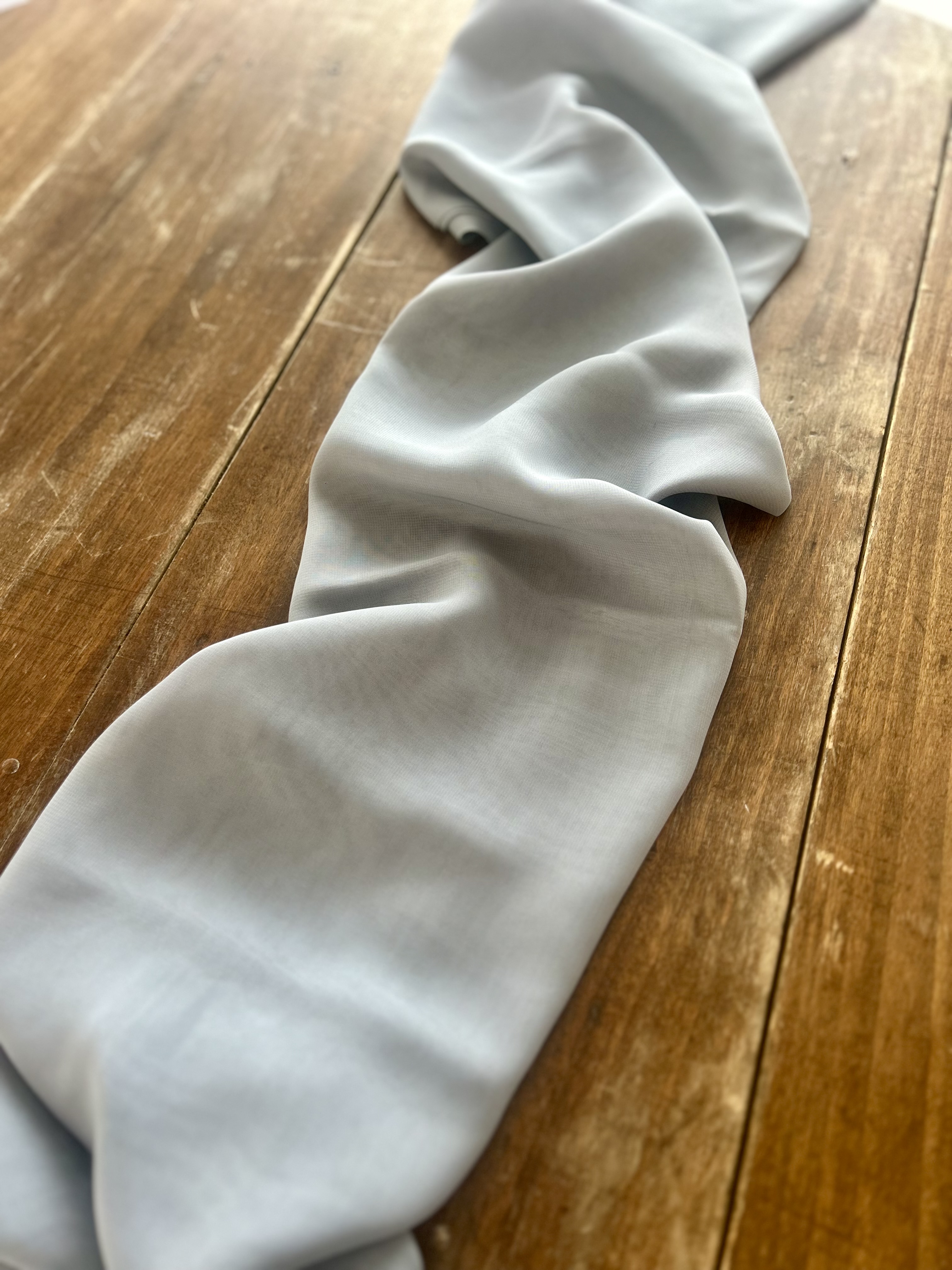 CDT bleu poussière mousseline