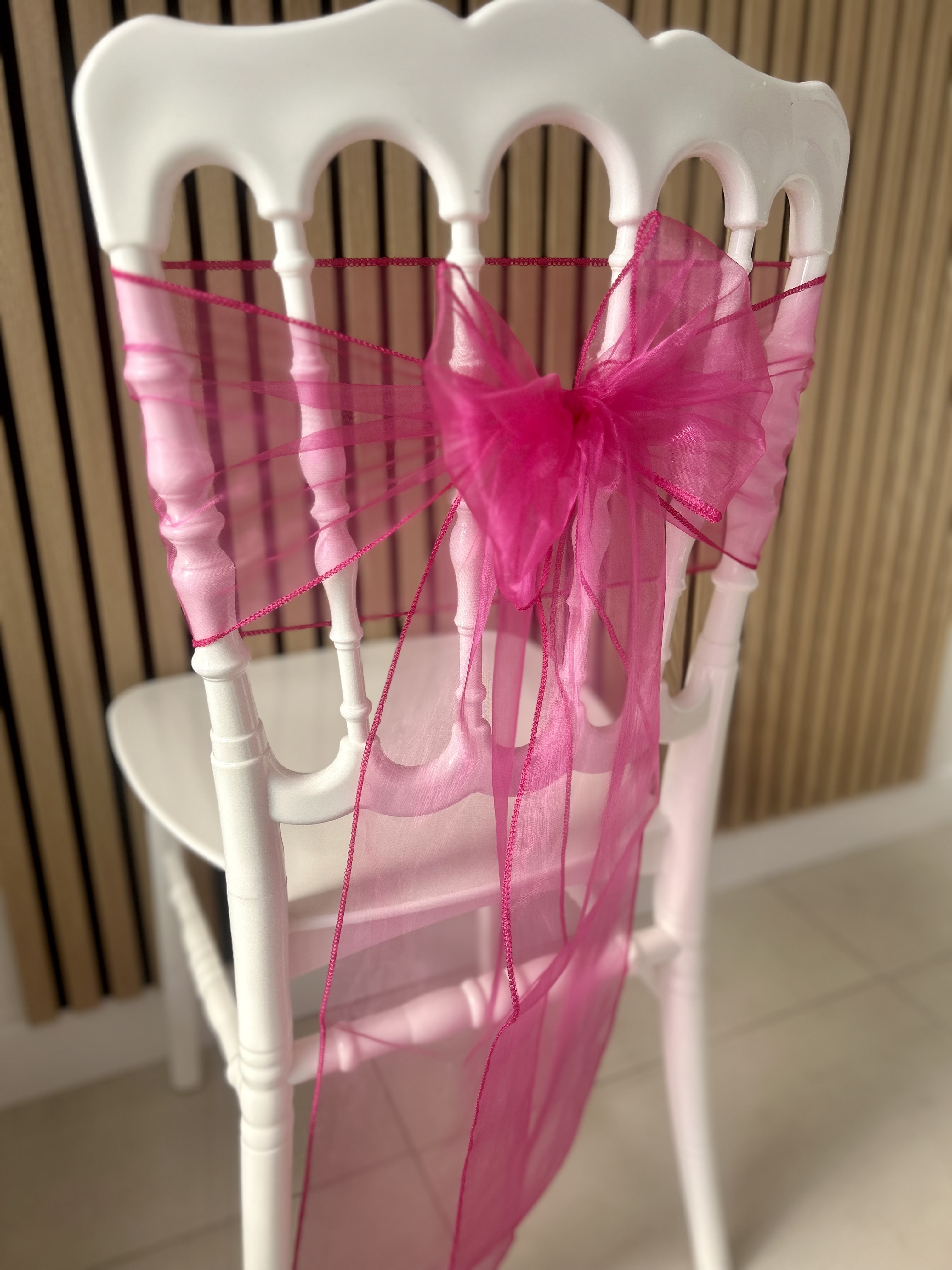 NDC fuchsia organza