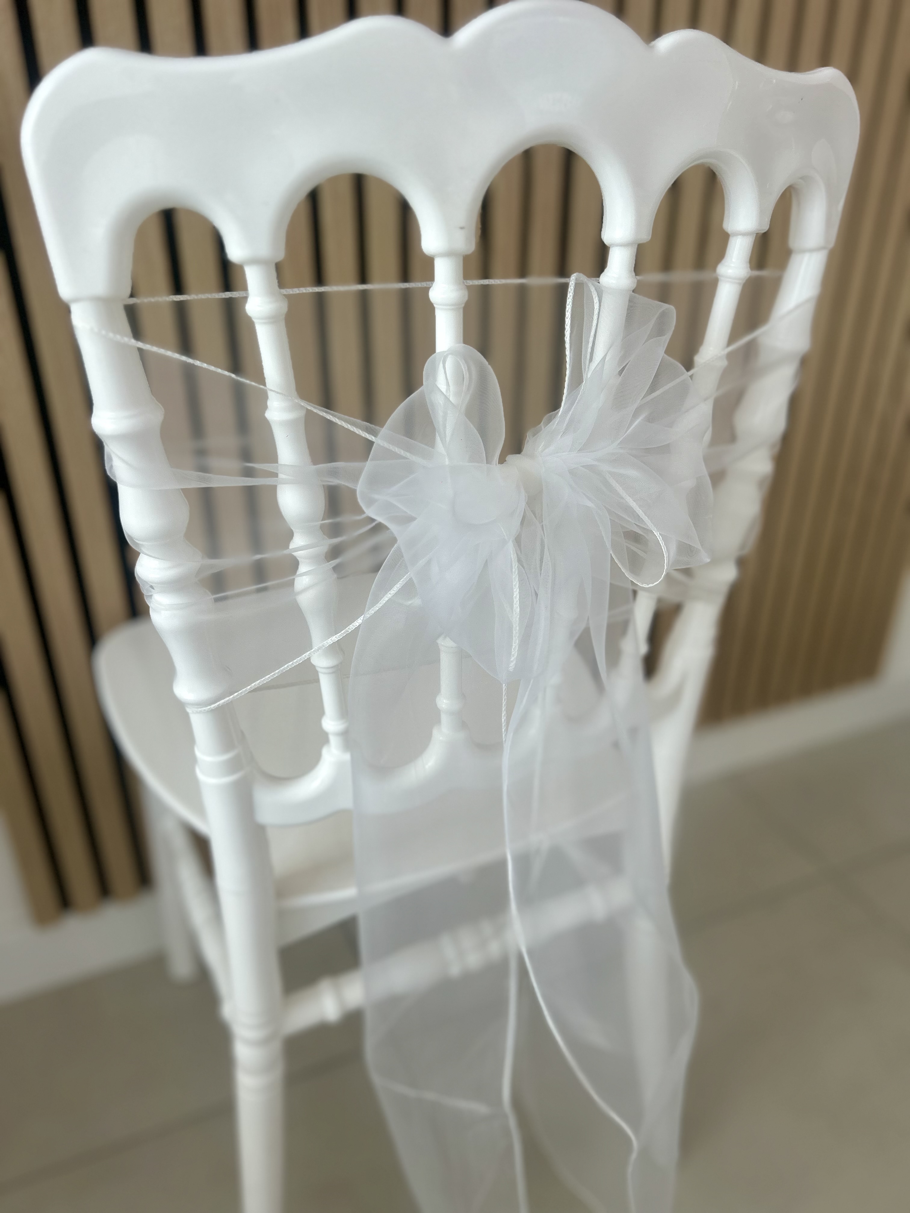 NDC blanc organza