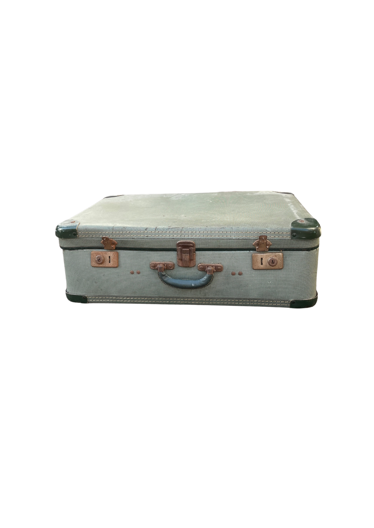 Valise vert d’eau