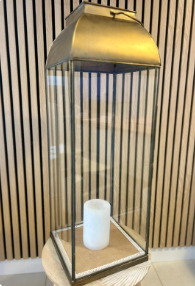 Lanterne XXL dorée