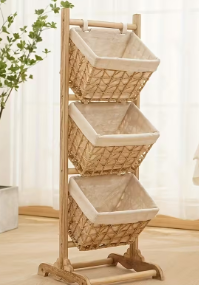 Meuble avec petits panier
