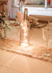 Bouteille lumineuse