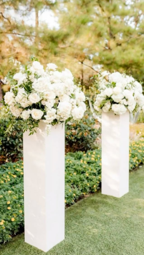 Colonnes blanches