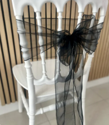 NDC noir organza