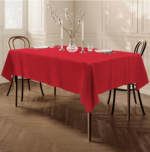 Nappes rectangle ROUGE