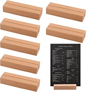 porte menu bois