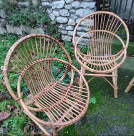 Fauteuil rotin