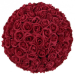 Boule de rose rouge 35 cm