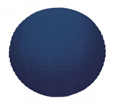 Boule chinoise bleu nuit 30 cm